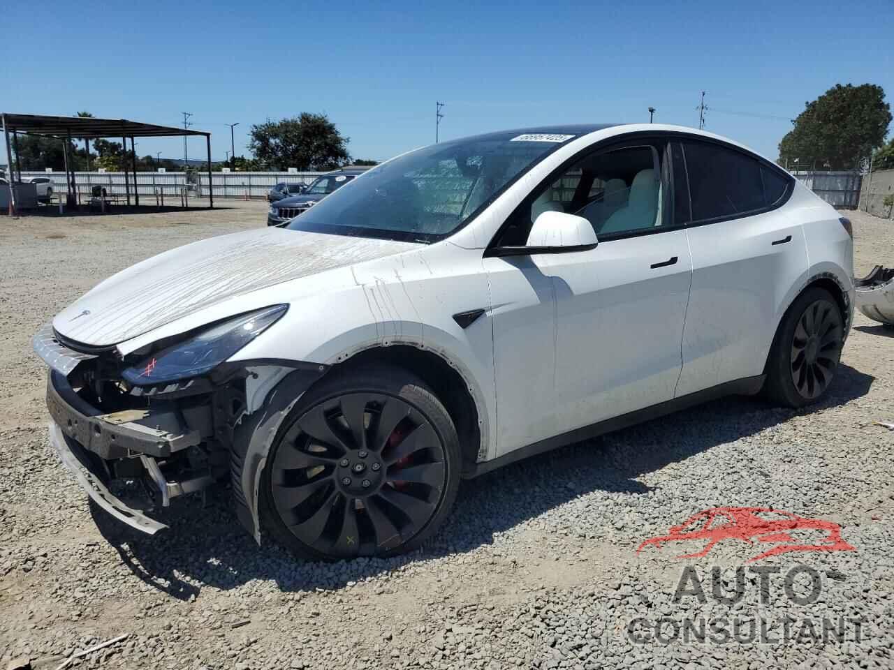TESLA MODEL Y 2022 - 7SAYGDEF5NF487484
