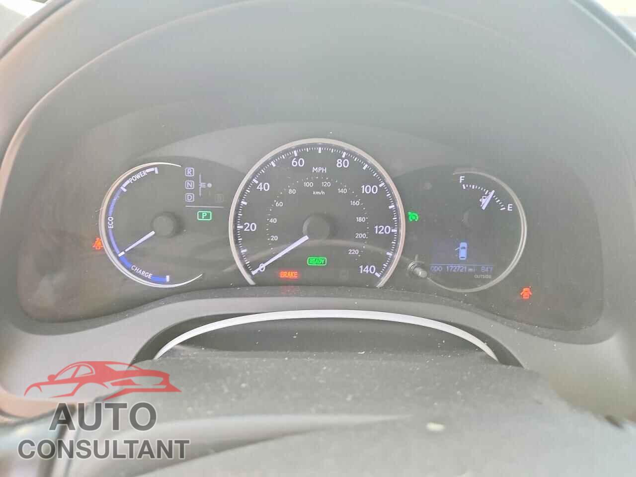 LEXUS CT 200 2013 - JTHKD5BH0D2151359