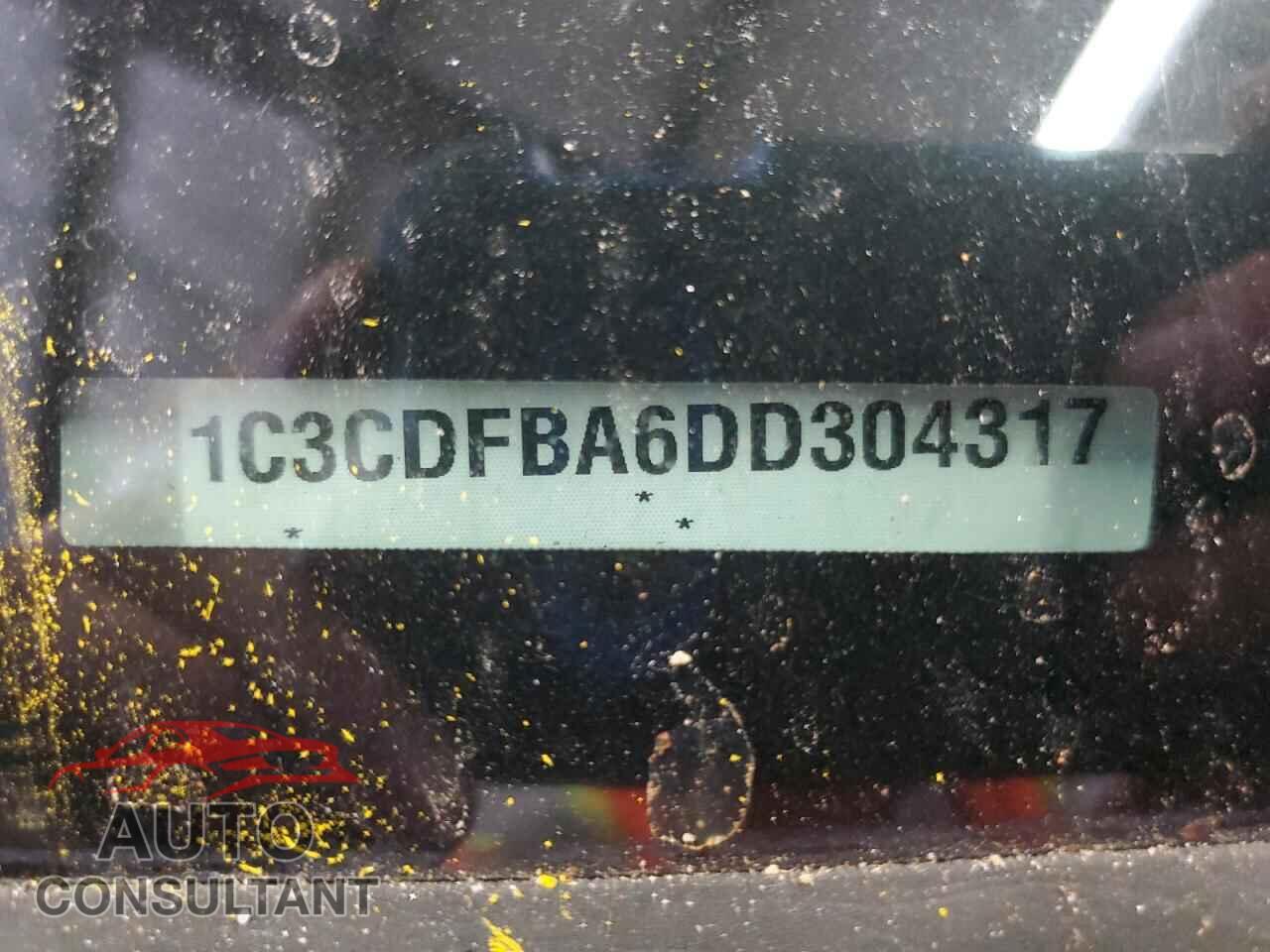 DODGE DART 2013 - 1C3CDFBA6DD304317
