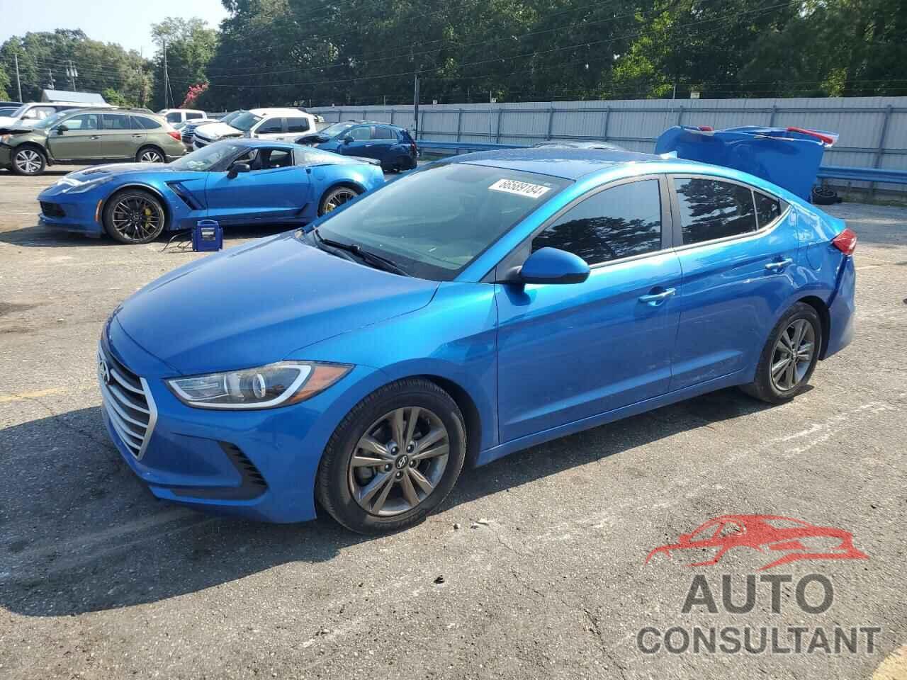 HYUNDAI ELANTRA 2018 - 5NPD84LFXJH228240