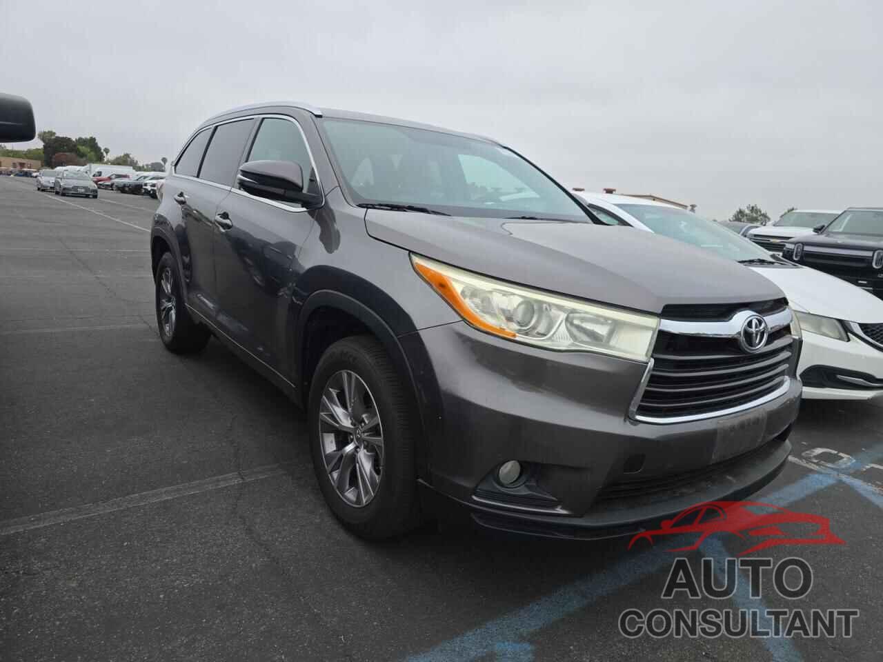 TOYOTA HIGHLANDER 2014 - 5TDKKRFH8ES016603