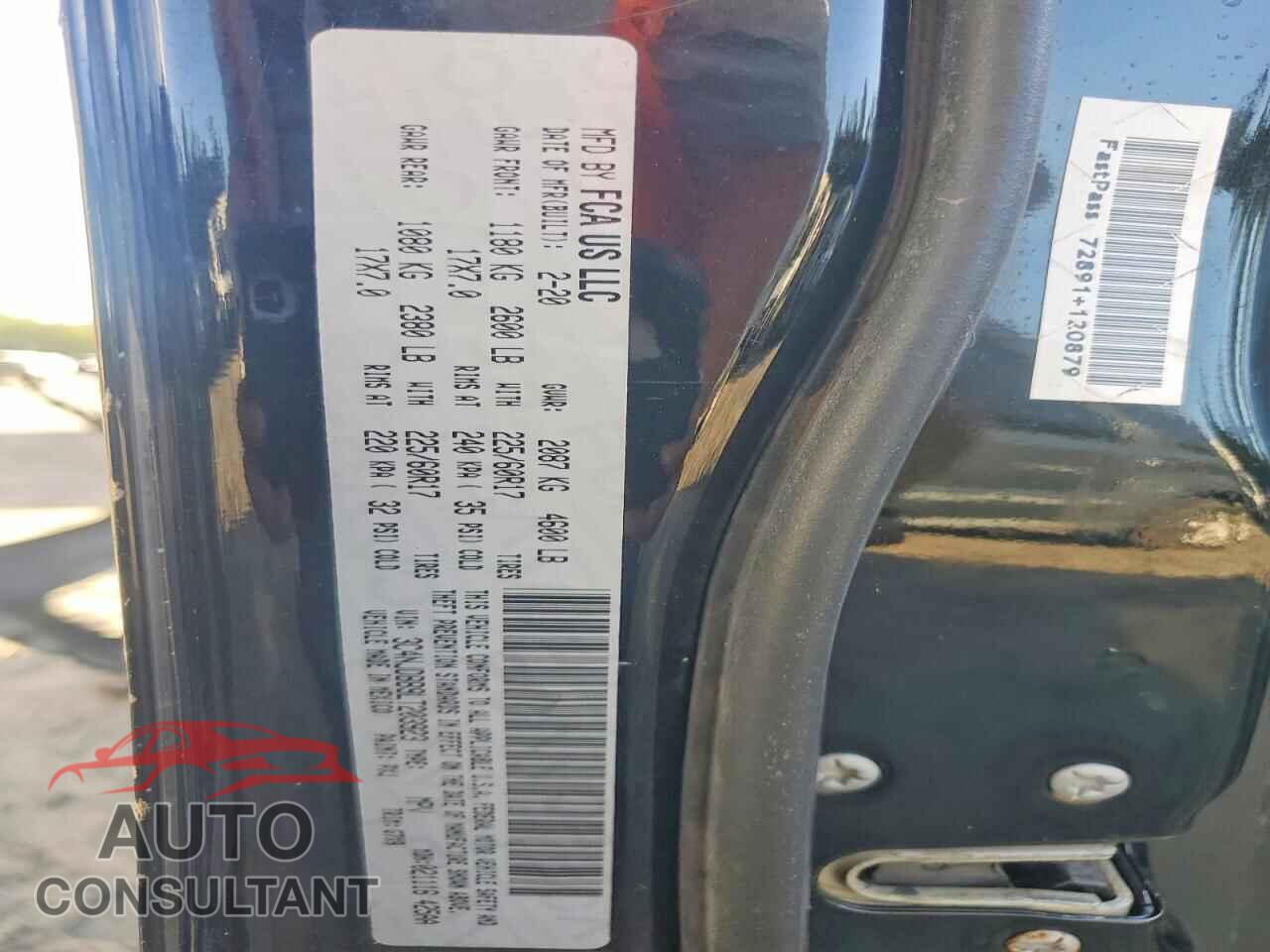 JEEP COMPASS 2020 - 3C4NJDBB9LT203923