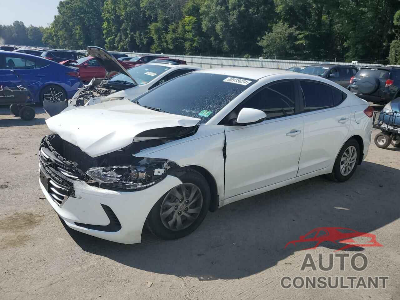 HYUNDAI ELANTRA 2018 - 5NPD74LF8JH278296