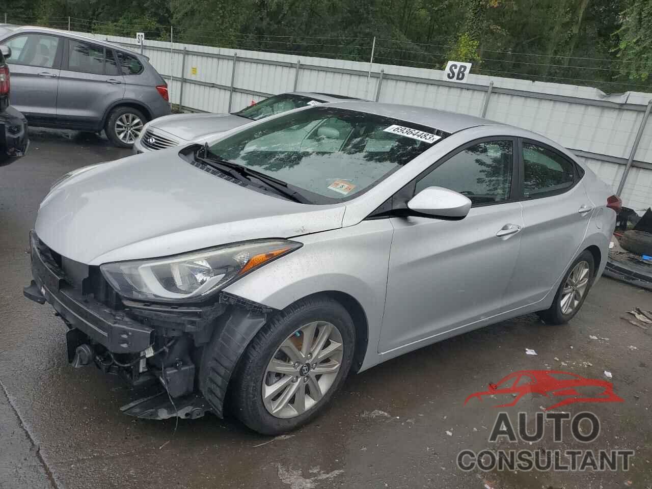 HYUNDAI ELANTRA 2016 - KMHDH4AE4GU487990