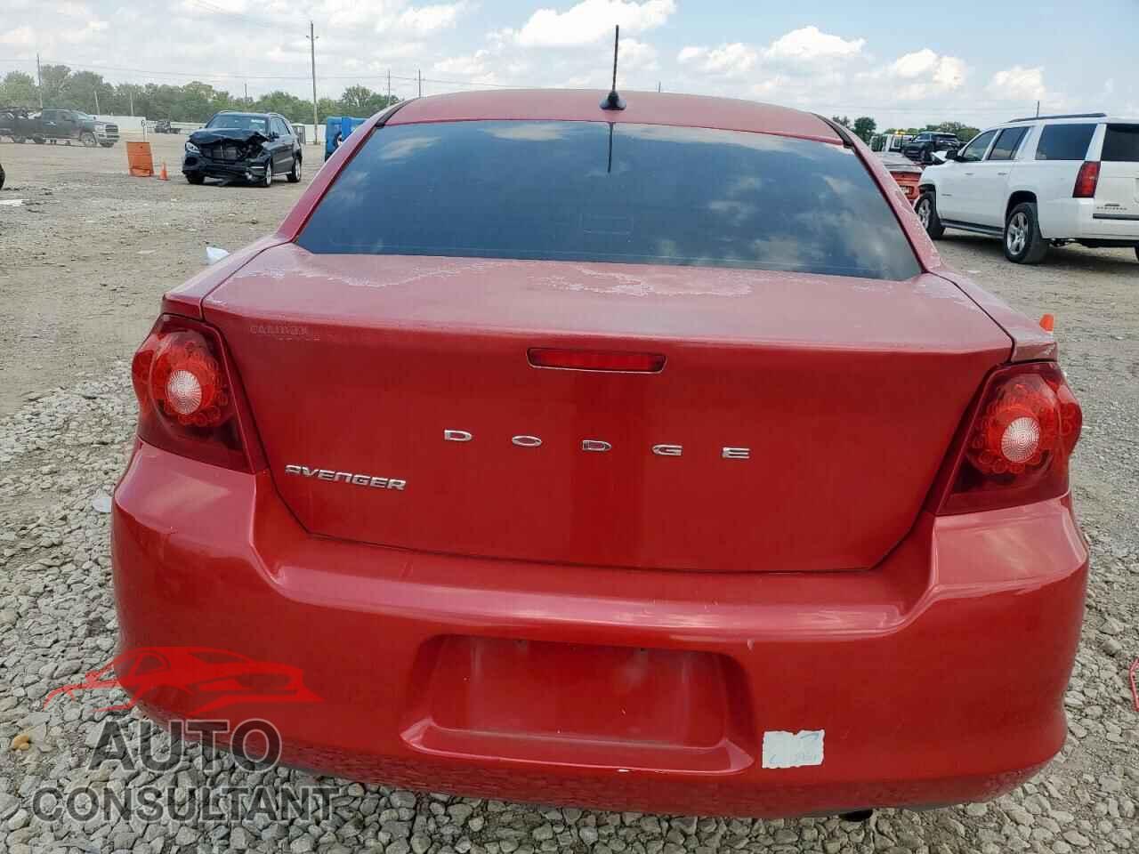 DODGE AVENGER 2013 - 1C3CDZAB9DN752007
