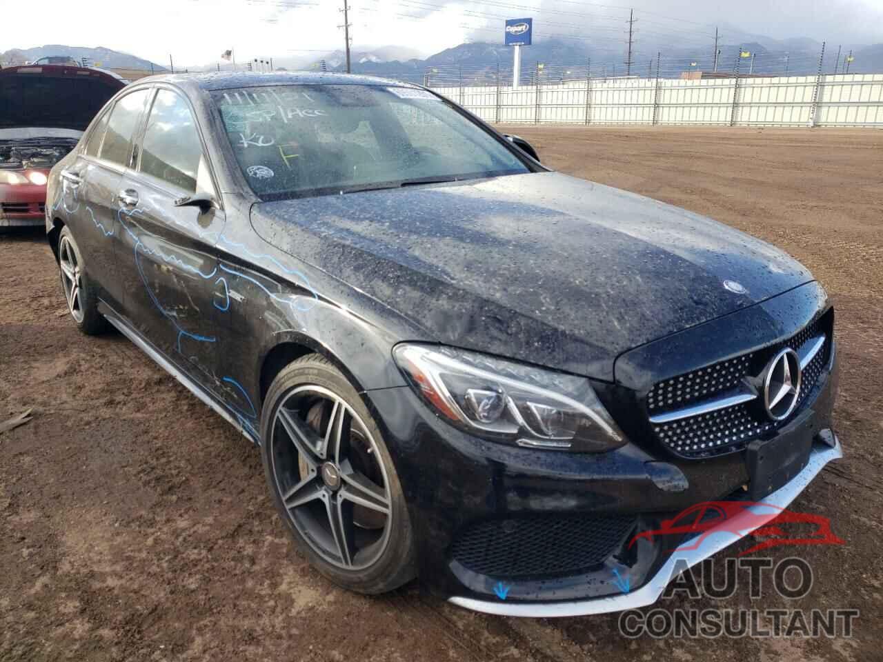 MERCEDES-BENZ C-CLASS 2016 - 55SWF6EBXGU113292
