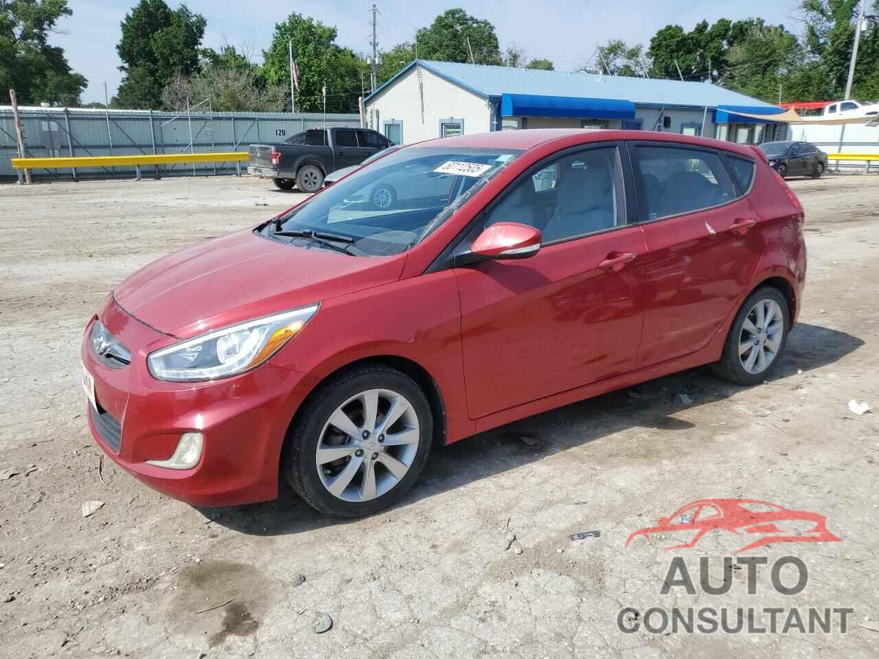 HYUNDAI ACCENT 2014 - KMHCU5AEXEU158785