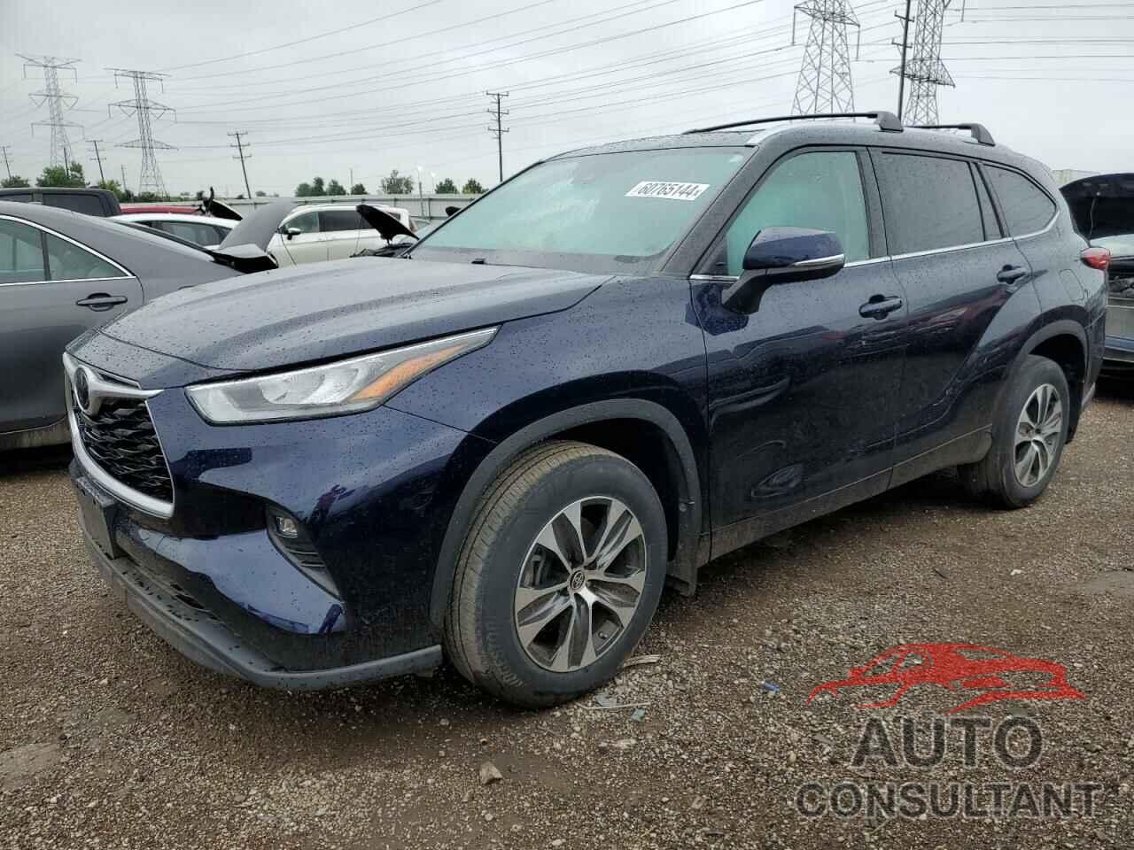 TOYOTA HIGHLANDER 2020 - 5TDHZRBHXLS008821