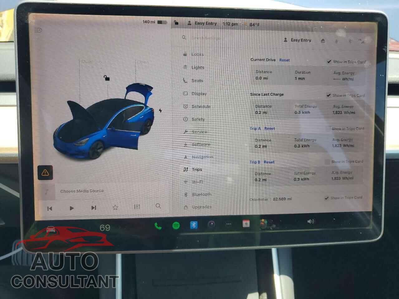 TESLA MODEL 3 2018 - 5YJ3E1EA6JF038437