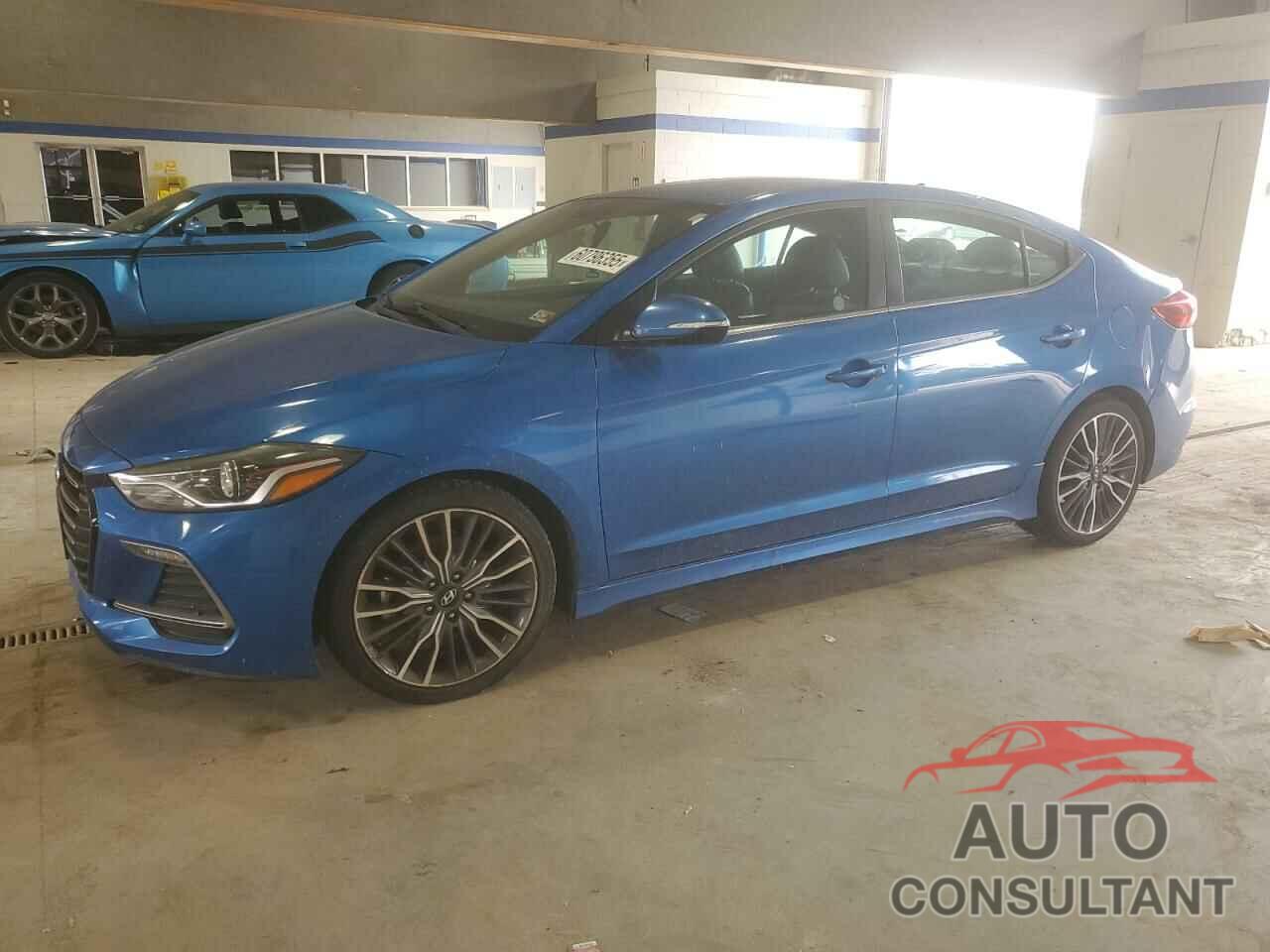 HYUNDAI ELANTRA 2017 - KMHD04LB0HU288799