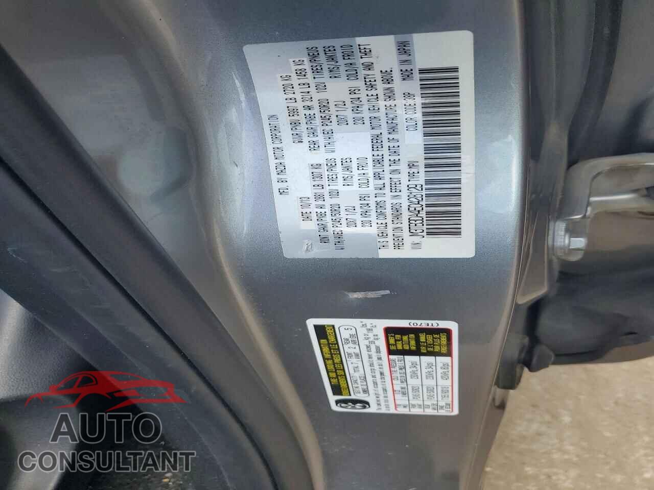 MAZDA CX-9 2014 - JM3TB3DA4E0428129