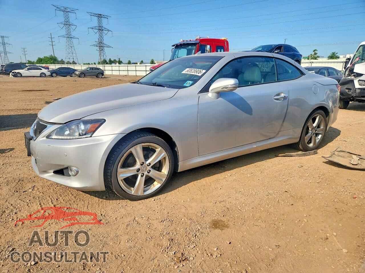 LEXUS IS 2012 - JTHFF2C27C2522147
