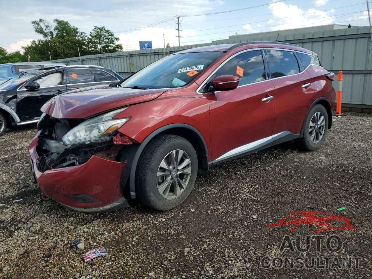 NISSAN MURANO 2015 - 5N1AZ2MH9FN276643
