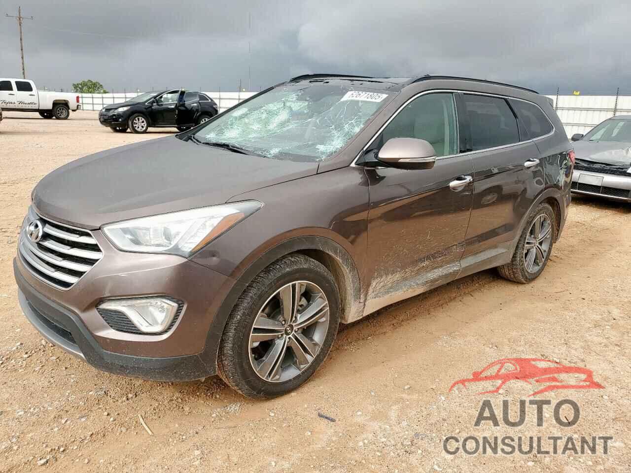 HYUNDAI SANTA FE 2013 - KM8SR4HF9DU012608