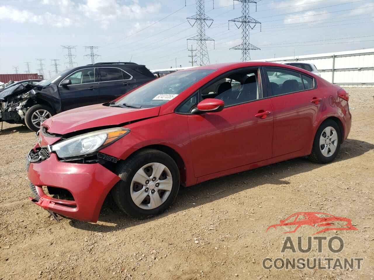 KIA FORTE 2016 - KNAFK4A60G5454225