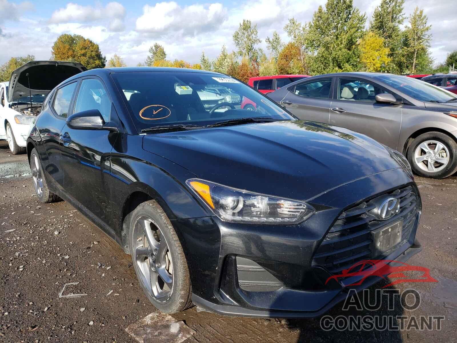 HYUNDAI VELOSTER 2019 - KMHTG6AF4KU013274