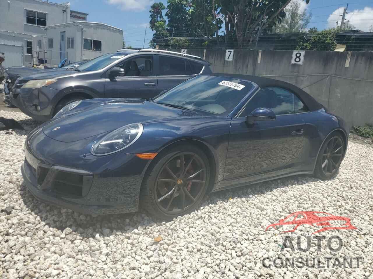 PORSCHE 911 2018 - WP0CB2A97JS147597