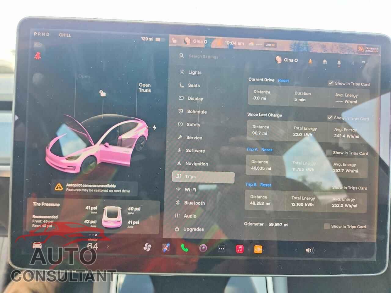 TESLA MODEL 3 2019 - 5YJ3E1EA6KF337606