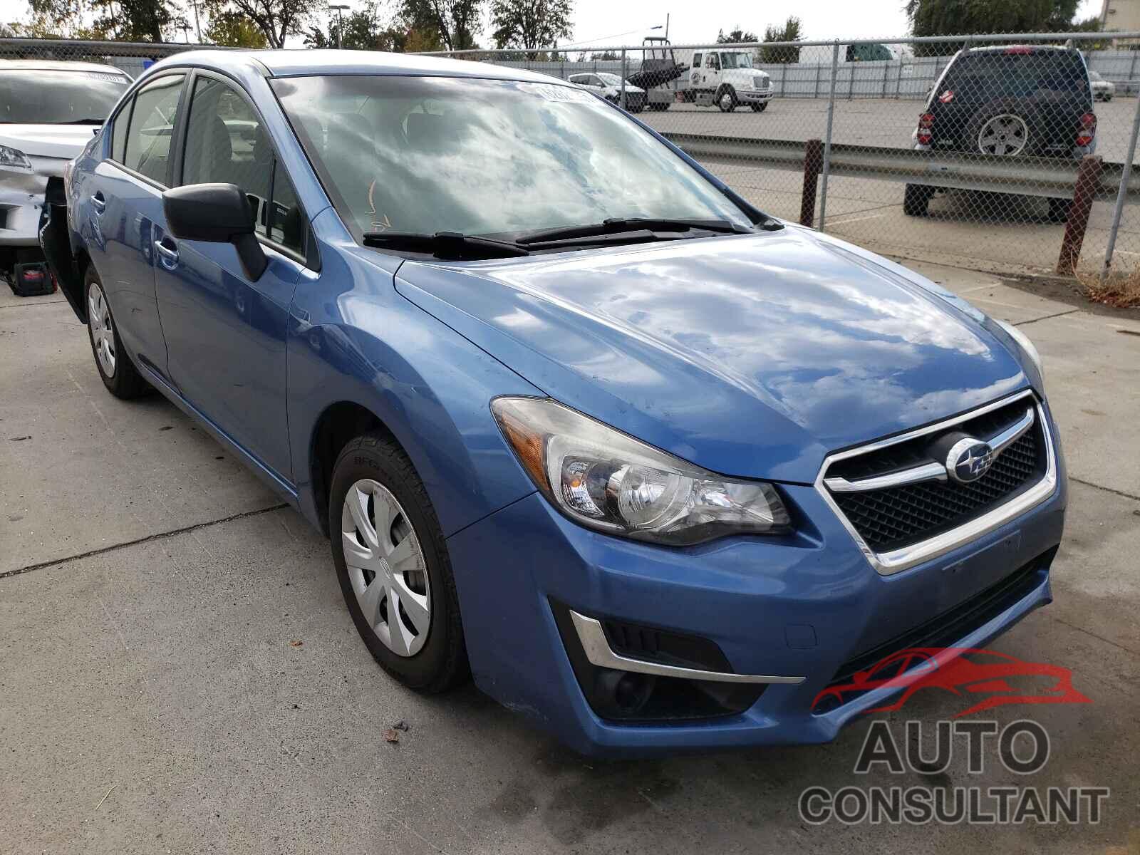 SUBARU IMPREZA 2016 - JF1GJAA65GG020904