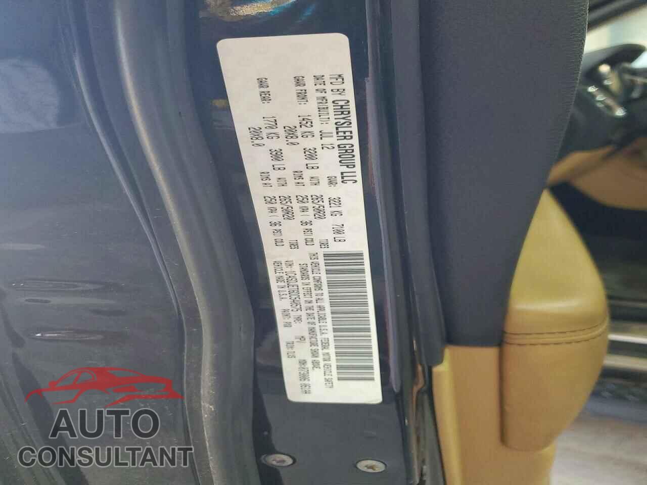 DODGE DURANGO 2013 - 1C4SDJET6DC540575