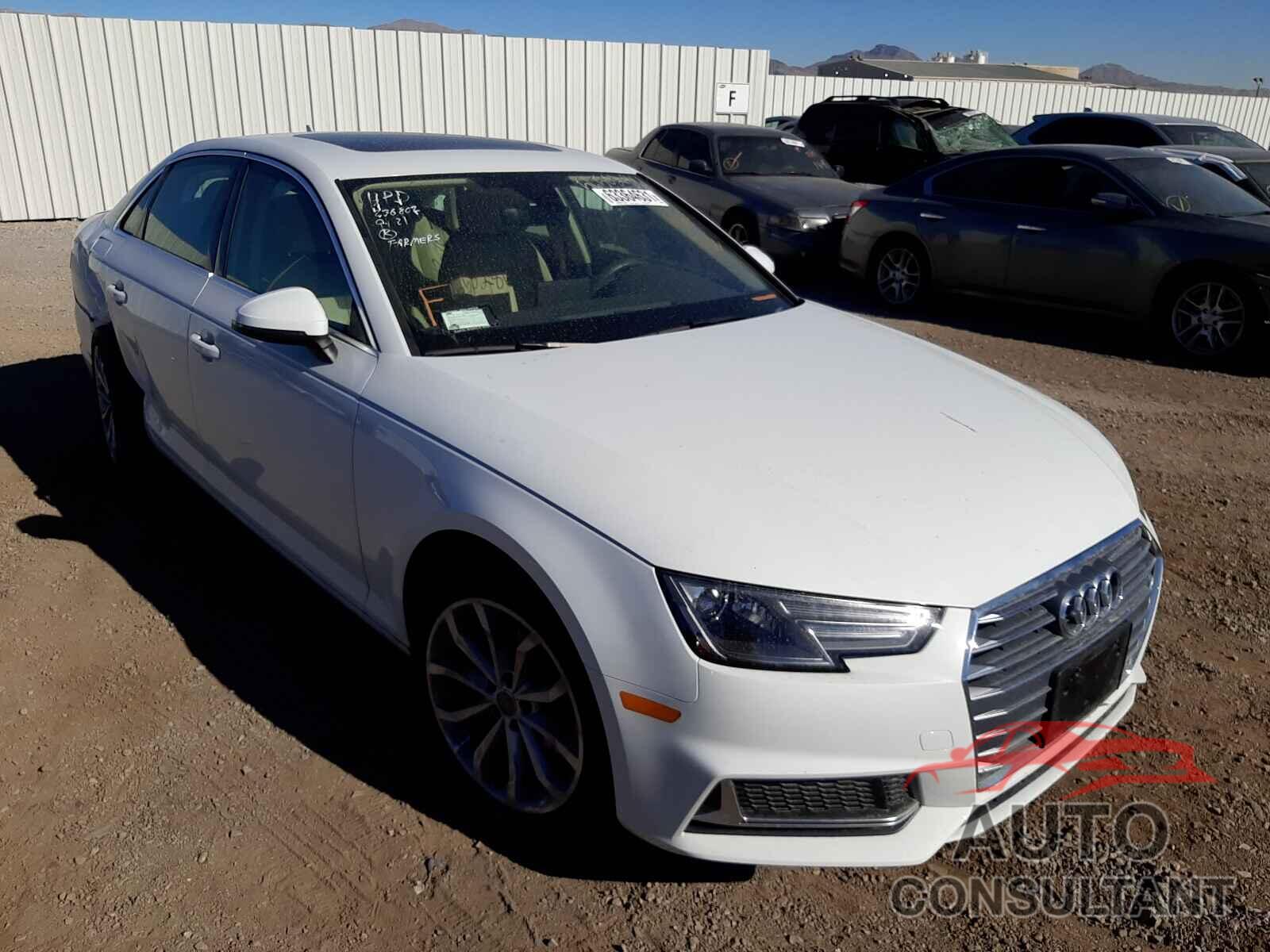 AUDI A4 2019 - WAUGMAF45KN006947