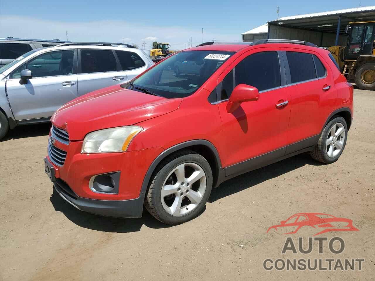 CHEVROLET TRAX 2016 - KL7CJMSB7GB548069