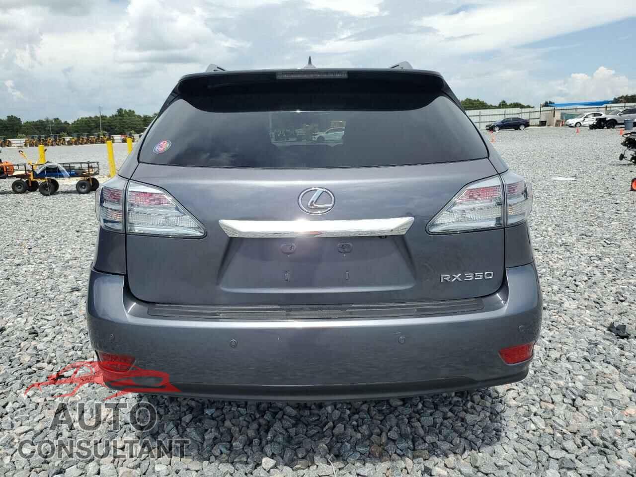 LEXUS RX350 2012 - 2T2BK1BA5CC138105