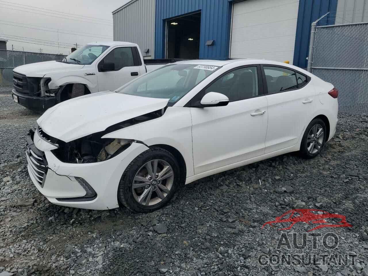 HYUNDAI ELANTRA 2018 - KMHD84LF9JU523458