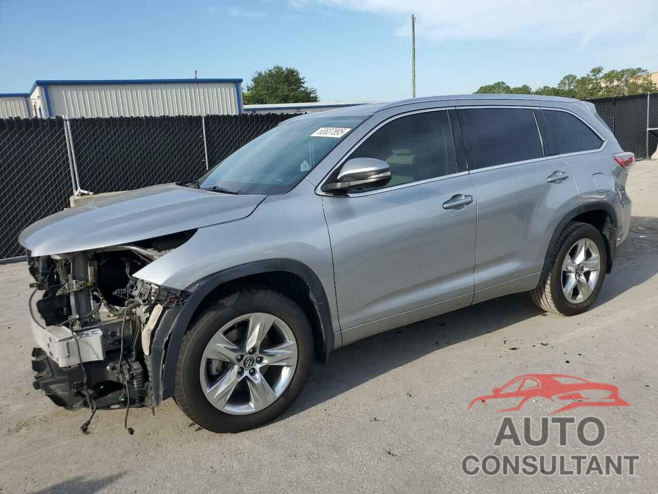 TOYOTA HIGHLANDER 2016 - 5TDDKRFH9GS317022