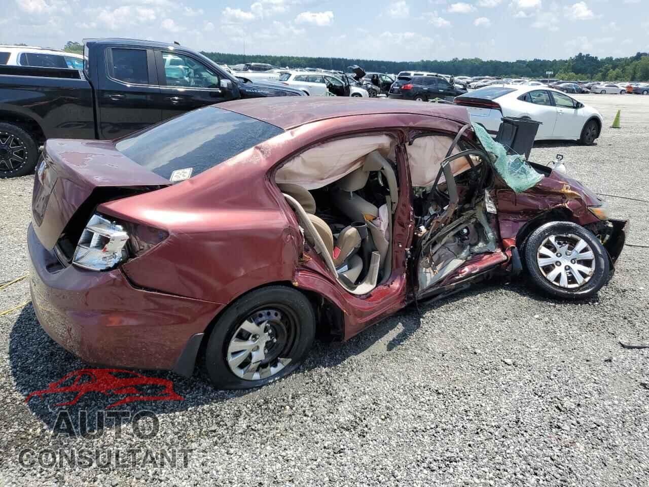 HONDA CIVIC 2012 - 2HGFB2F59CH557543