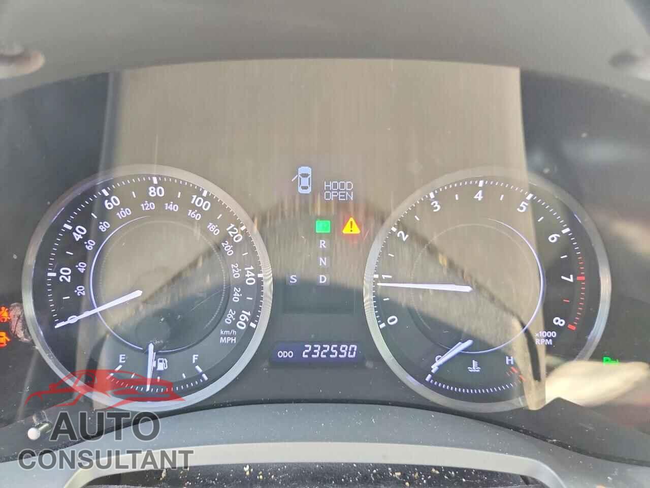 LEXUS IS 2012 - JTHFF2C21C2526193