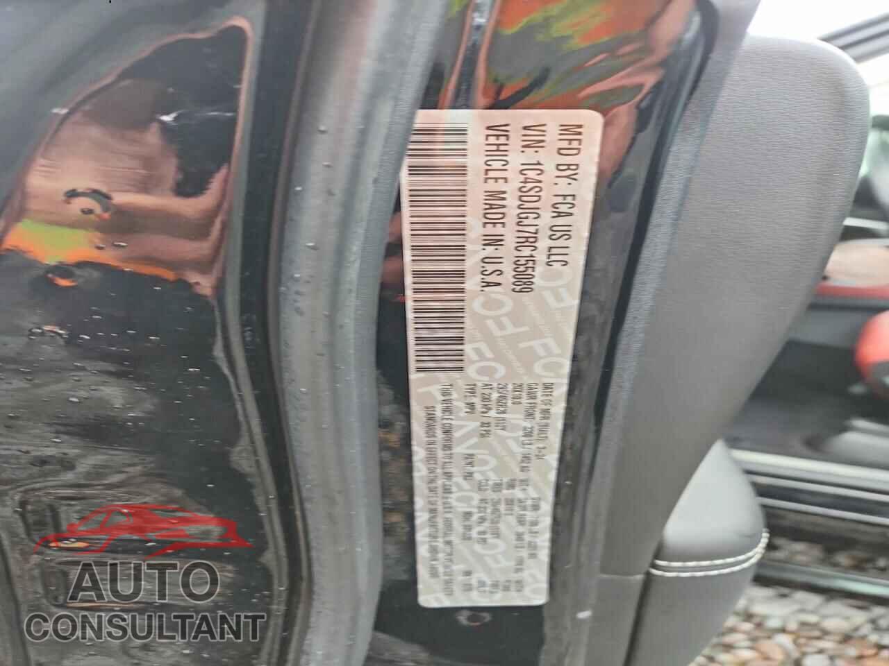 DODGE DURANGO 2024 - 1C4SDJGJ7RC155089