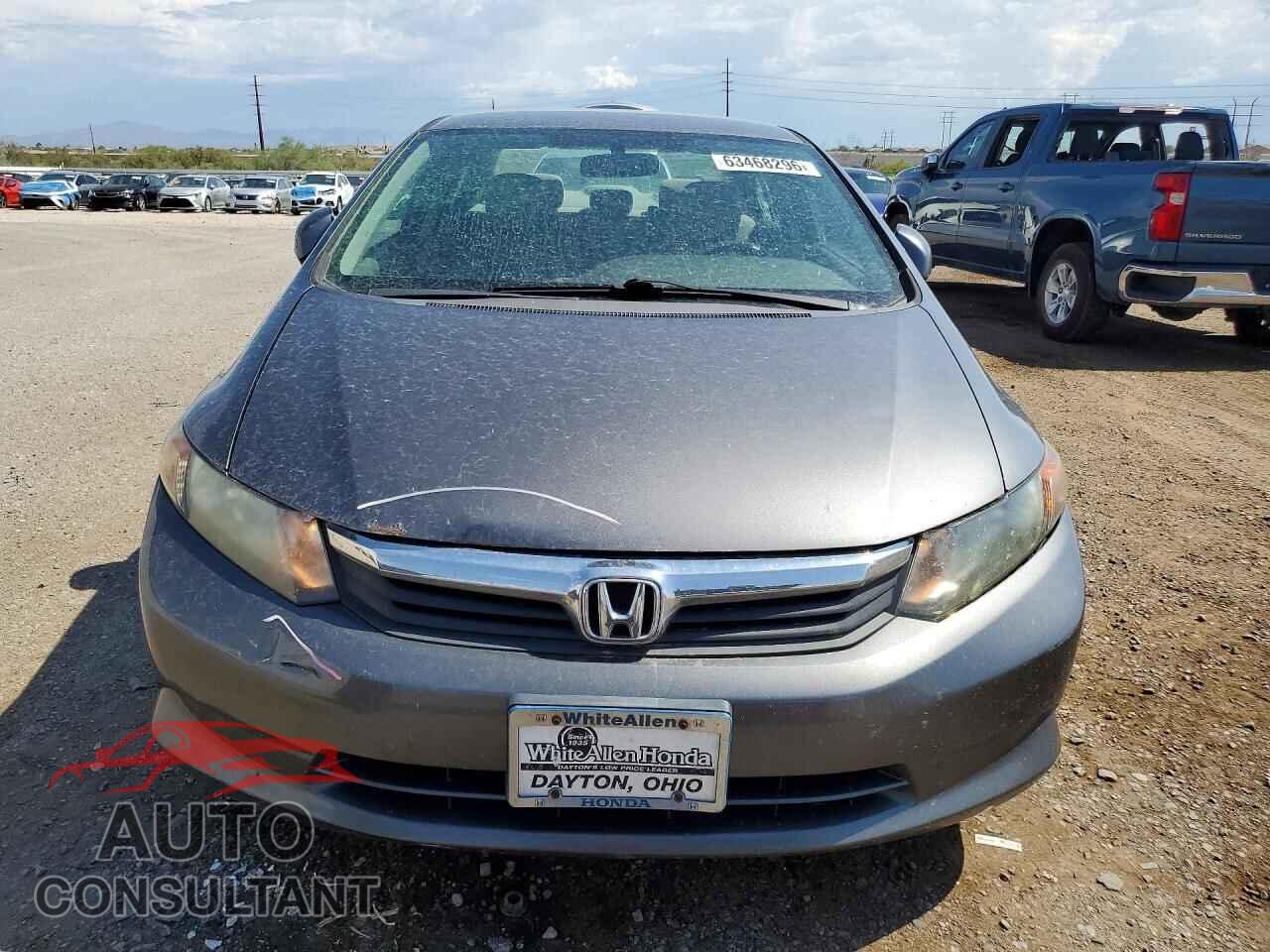 HONDA CIVIC 2012 - 19XFB2F51CE009613