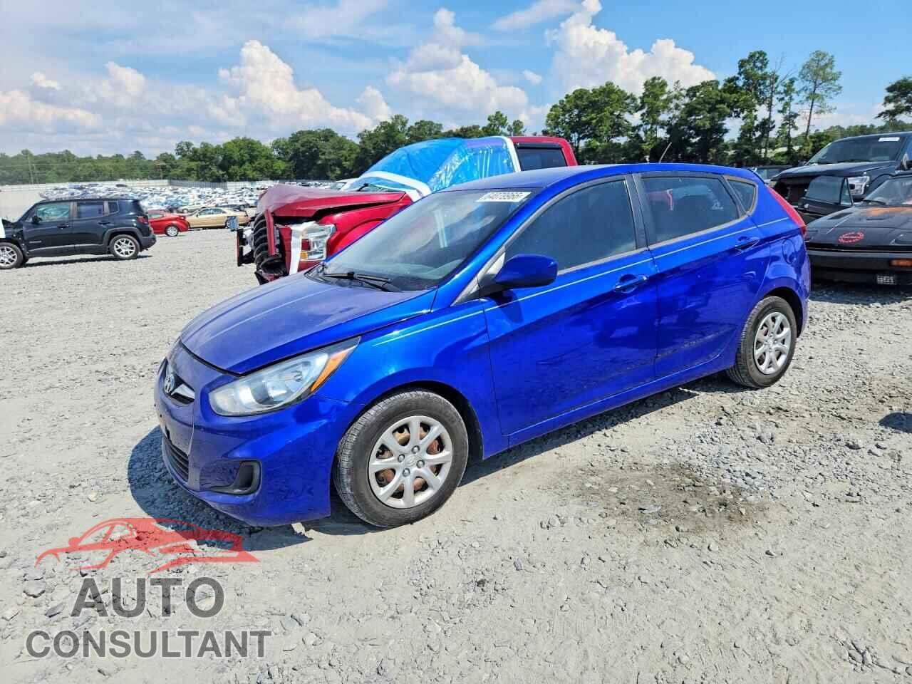 HYUNDAI ACCENT 2013 - KMHCT5AE6DU084184