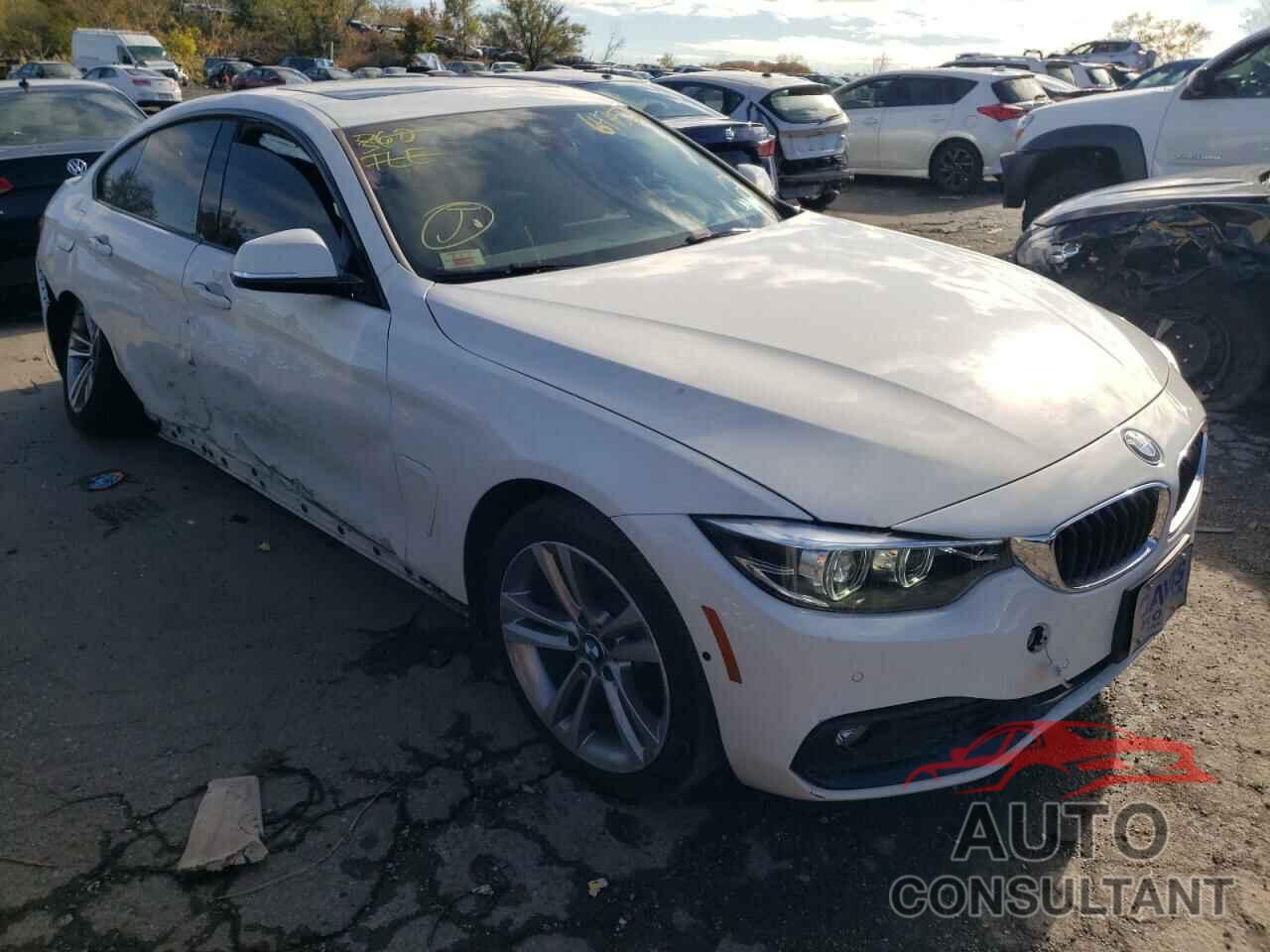 BMW 4 SERIES 2018 - WBA4J3C52JBL02951