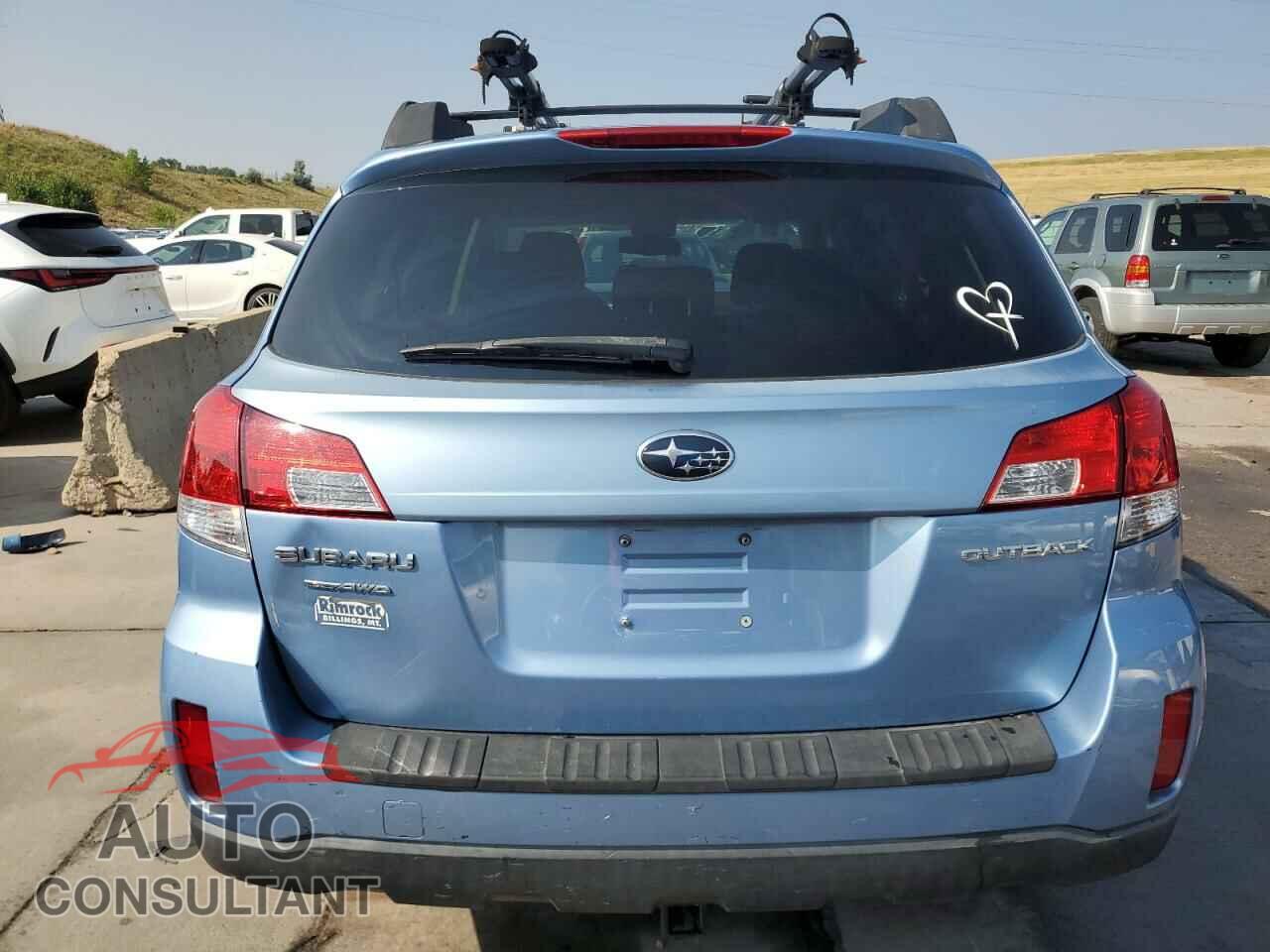 SUBARU OUTBACK 2012 - 4S4BRCCC4C3252872