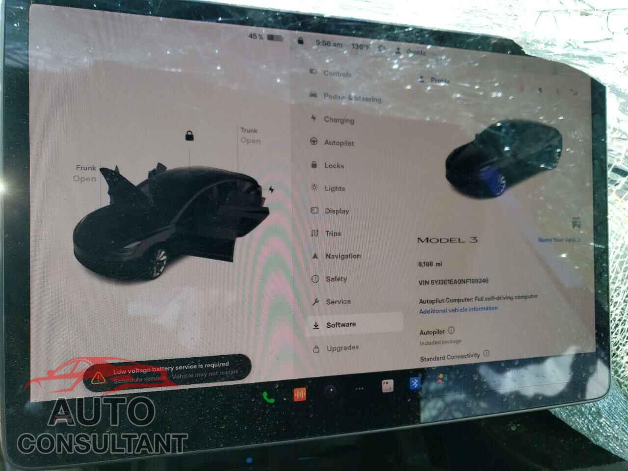 TESLA MODEL 3 2022 - 5YJ3E1EA0NF189246