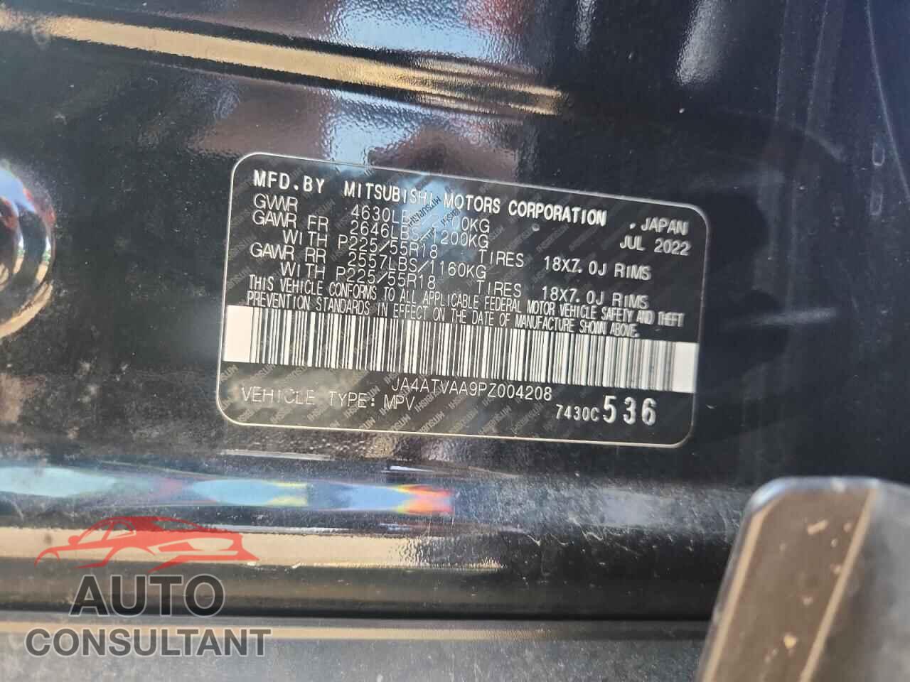 MITSUBISHI ECLIPSE 2023 - JA4ATVAA9PZ004208