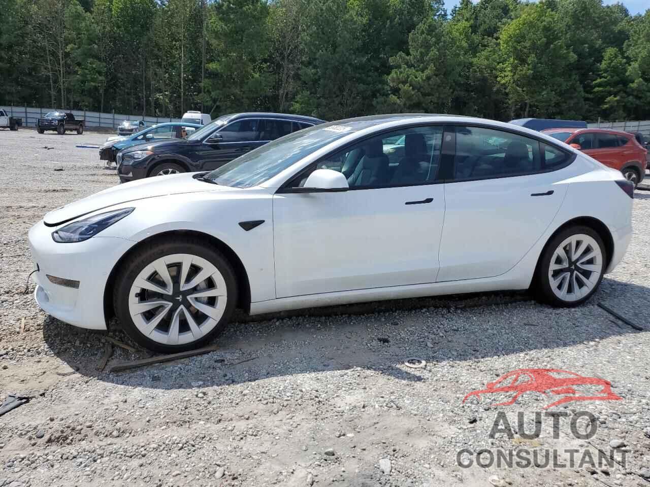 TESLA MODEL 3 2022 - 5YJ3E1EA1NF349036