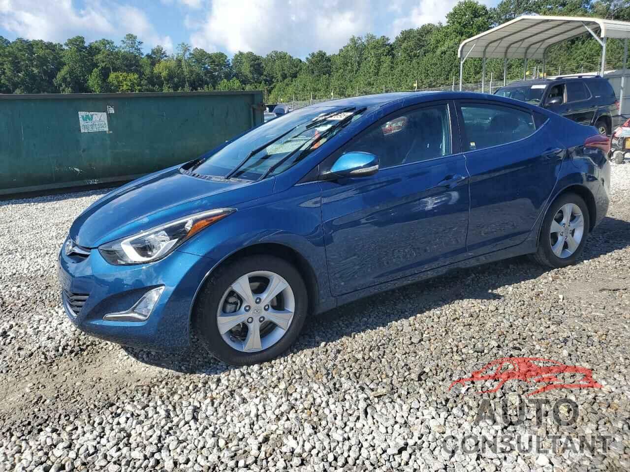 HYUNDAI ELANTRA 2016 - KMHDH4AE0GU600771