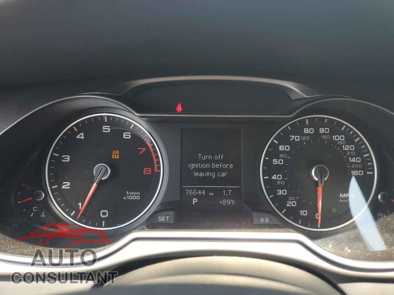 AUDI A4 2013 - WAUEFAFL7DN014432