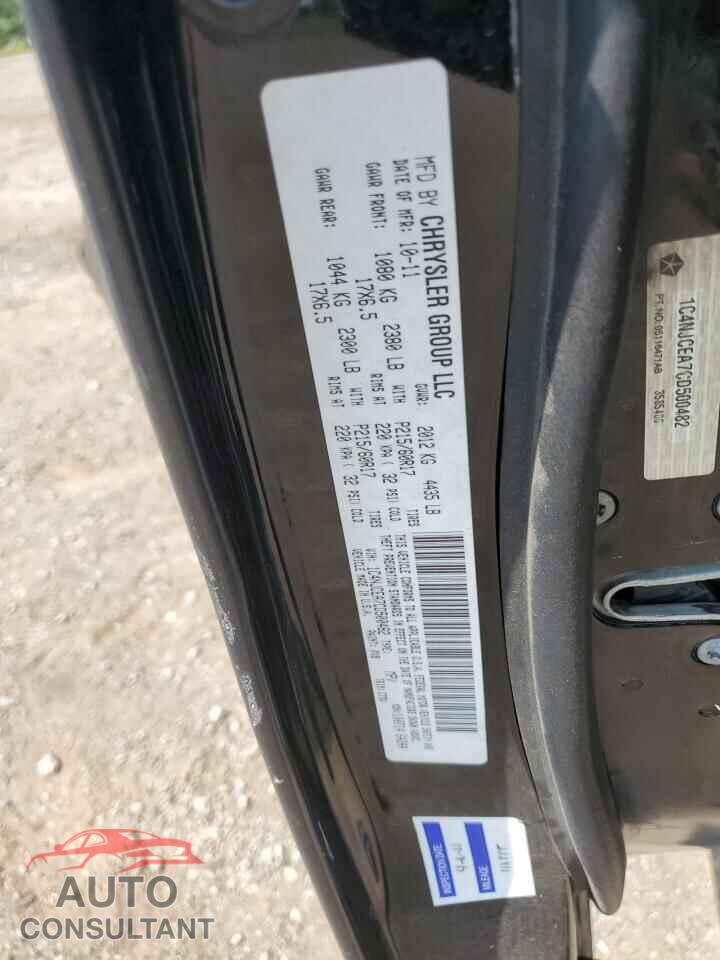 JEEP COMPASS 2012 - 1C4NJCEA7CD500482