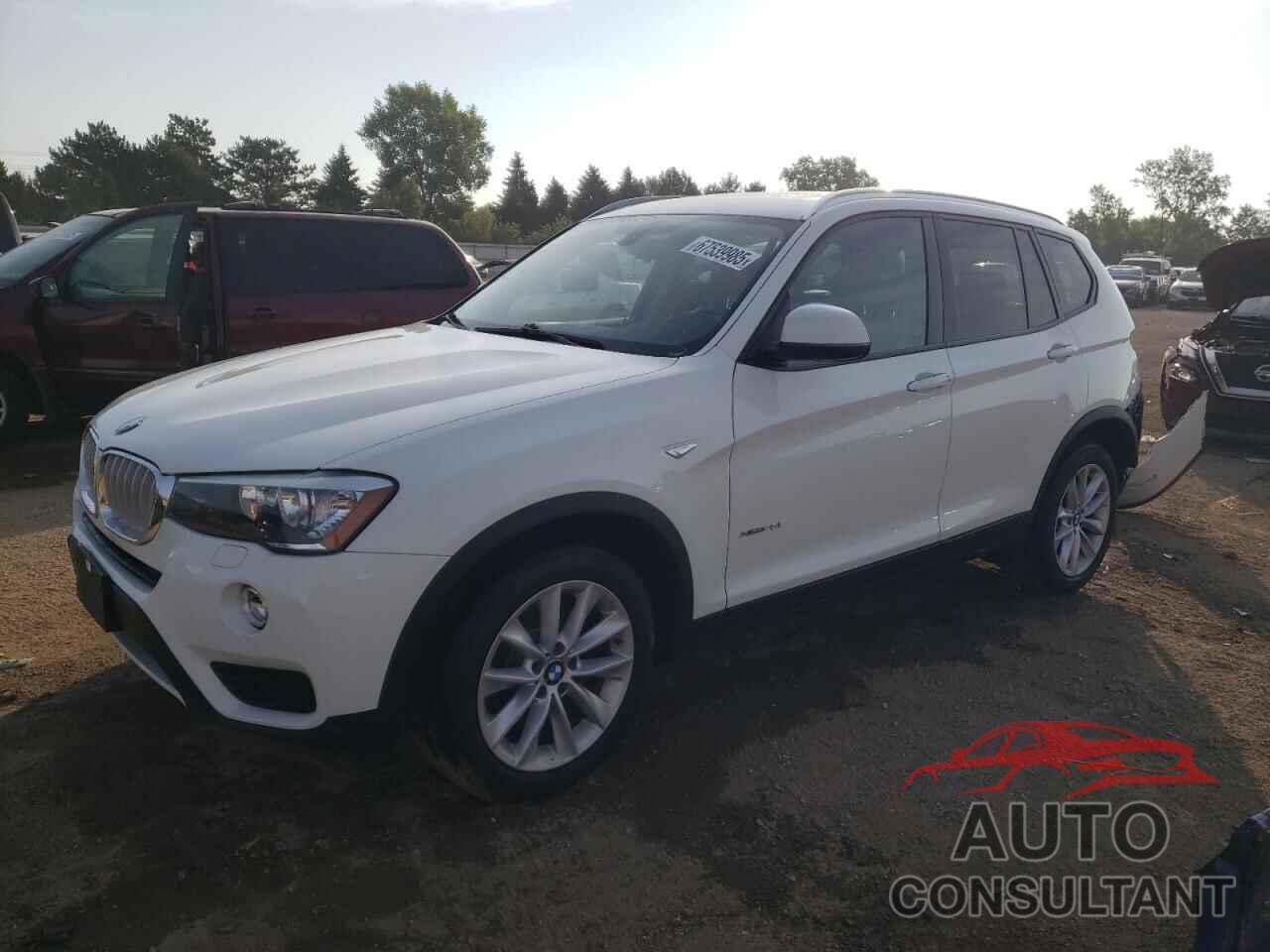 BMW X3 2016 - 5UXWX9C54G0D83244