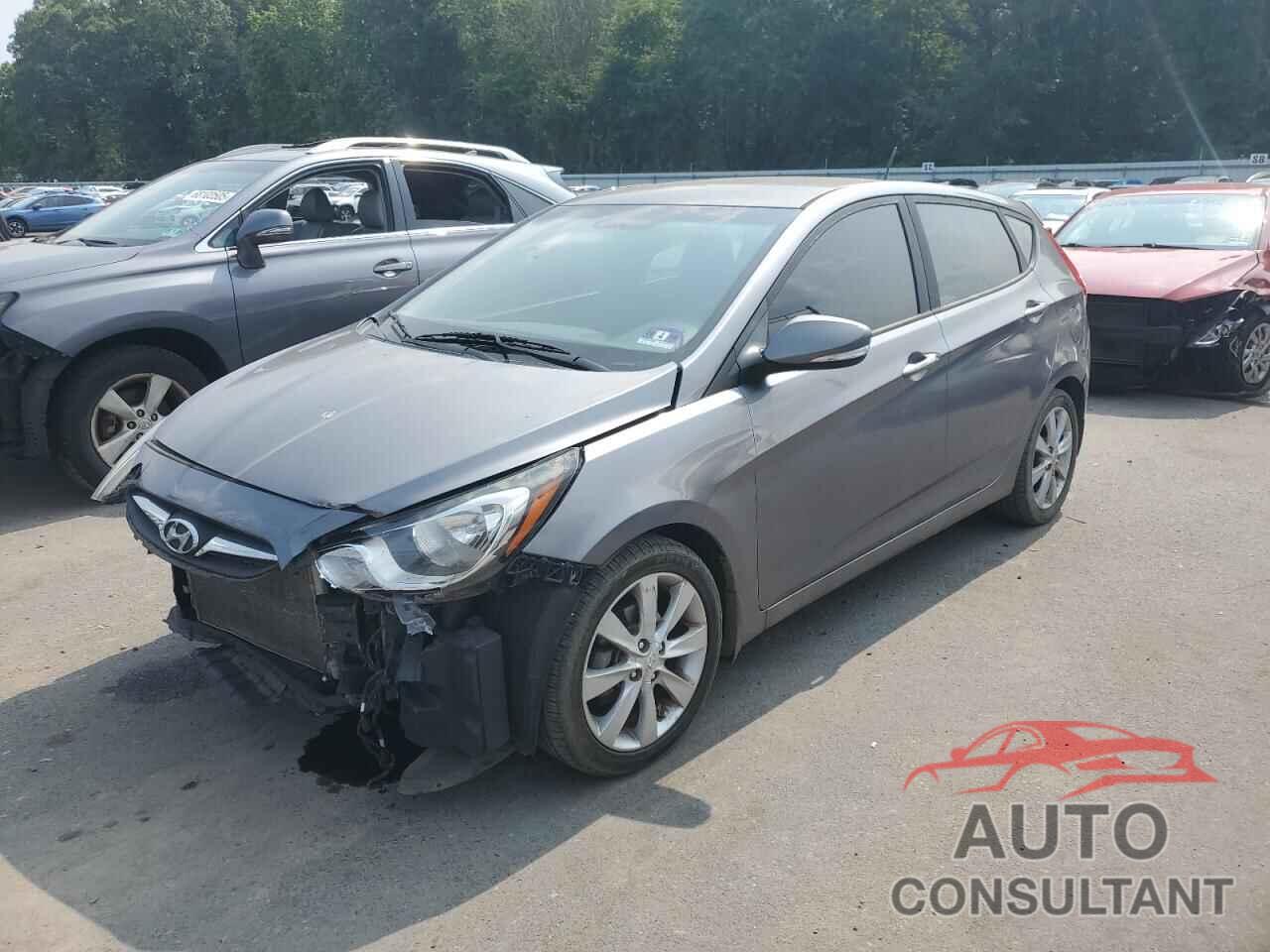 HYUNDAI ACCENT 2013 - KMHCU5AE4DU119205