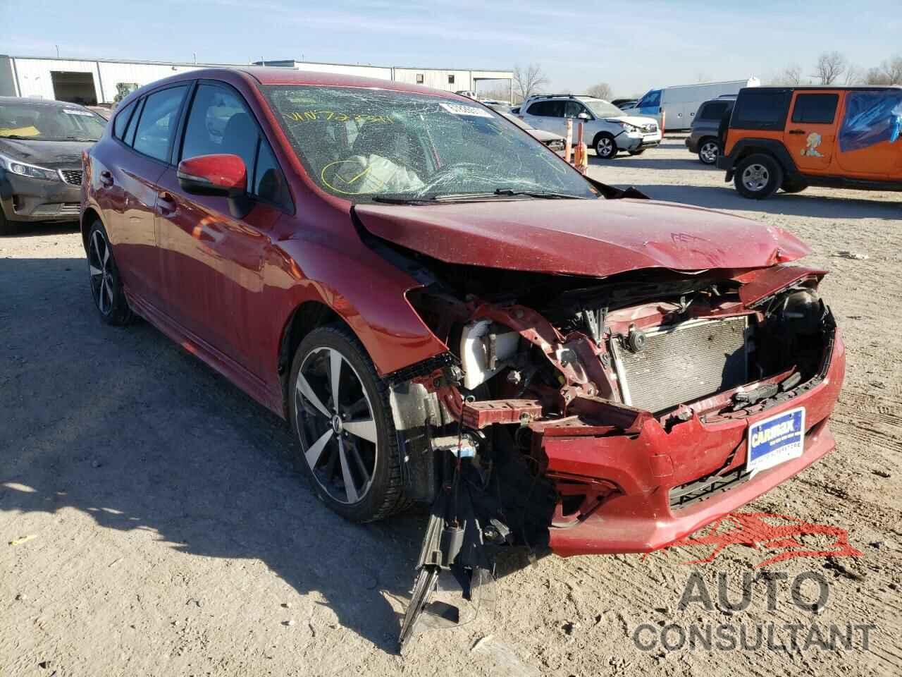 SUBARU IMPREZA 2018 - 4S3GTAK60J1723341
