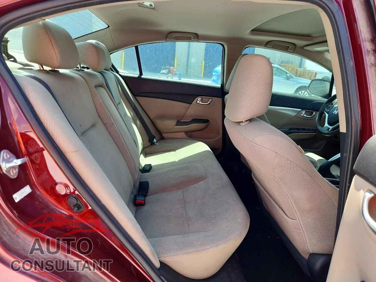 HONDA CIVIC 2013 - 2HGFB2F86DH541778