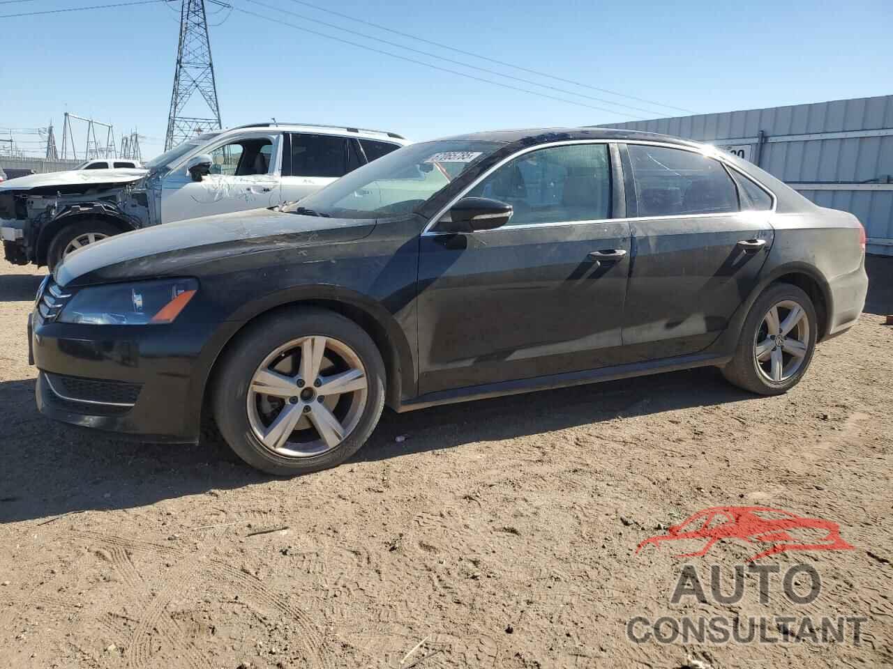 VOLKSWAGEN PASSAT 2012 - 1VWBP7A3XCC081496