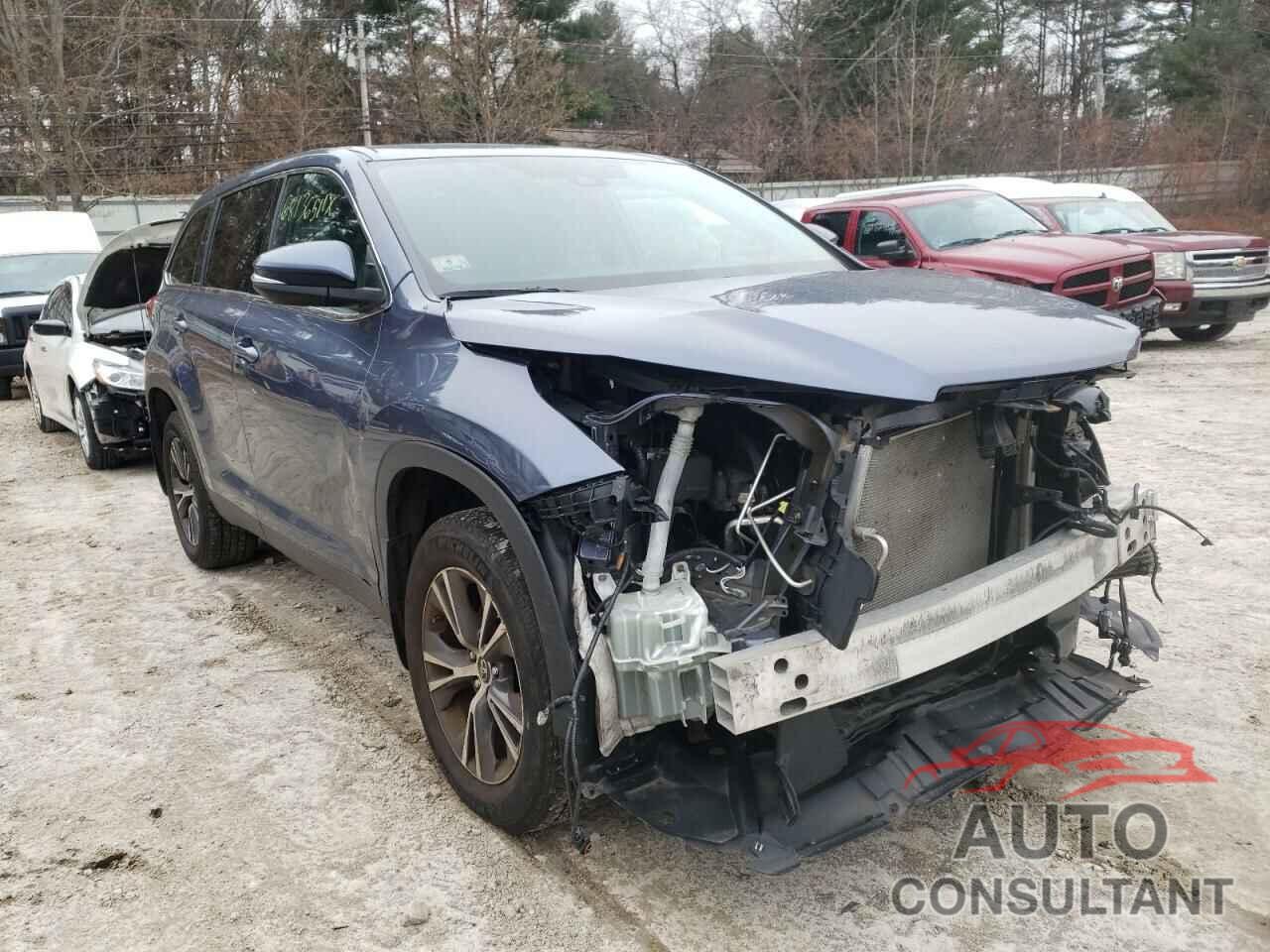 TOYOTA HIGHLANDER 2019 - 5TDBZRFH1KS986106