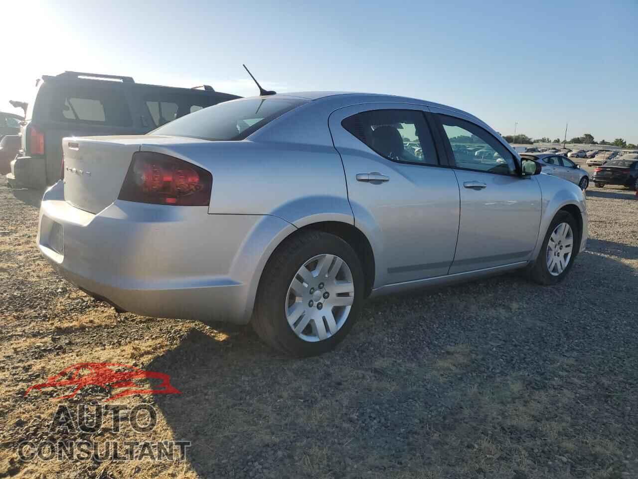 DODGE AVENGER 2012 - 1C3CDZAB3CN177207