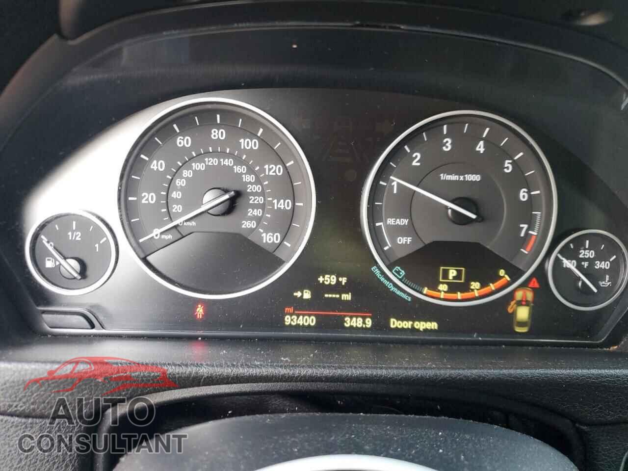 BMW 3 SERIES 2015 - WBA3B3C54FF545752
